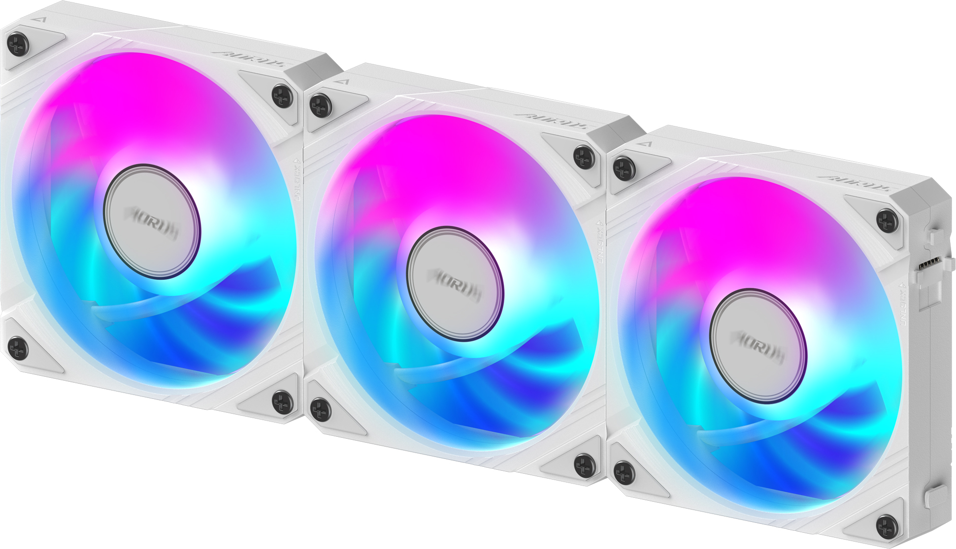 Корпусний вентилятор GIGABYTE 120MM ARGB (GP-ECFAN1203 ICE) фото1