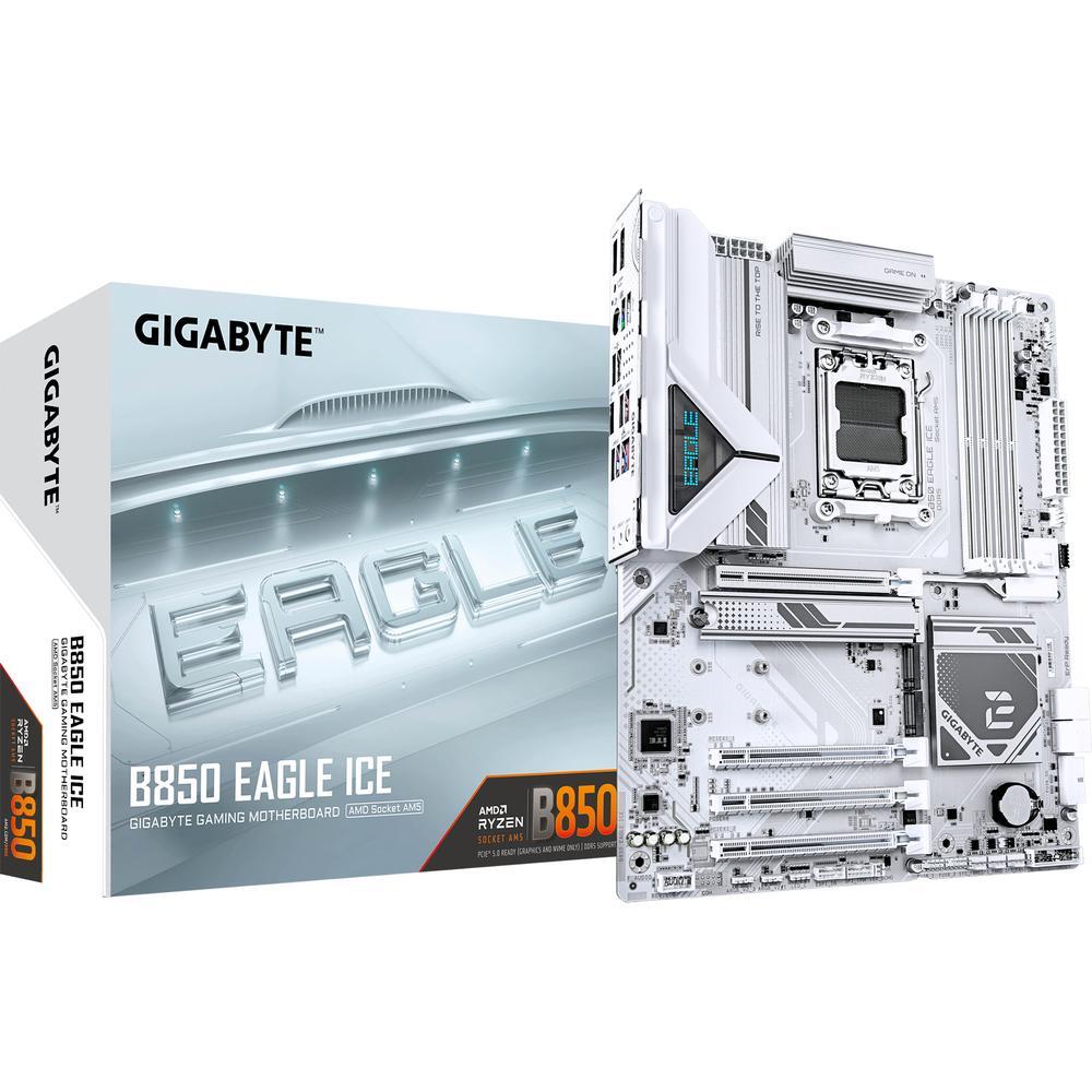 Материнська плата GIGABYTE AMD B850 SAM5 ATX (B850_EAGLE_WF7_ICE)фото1