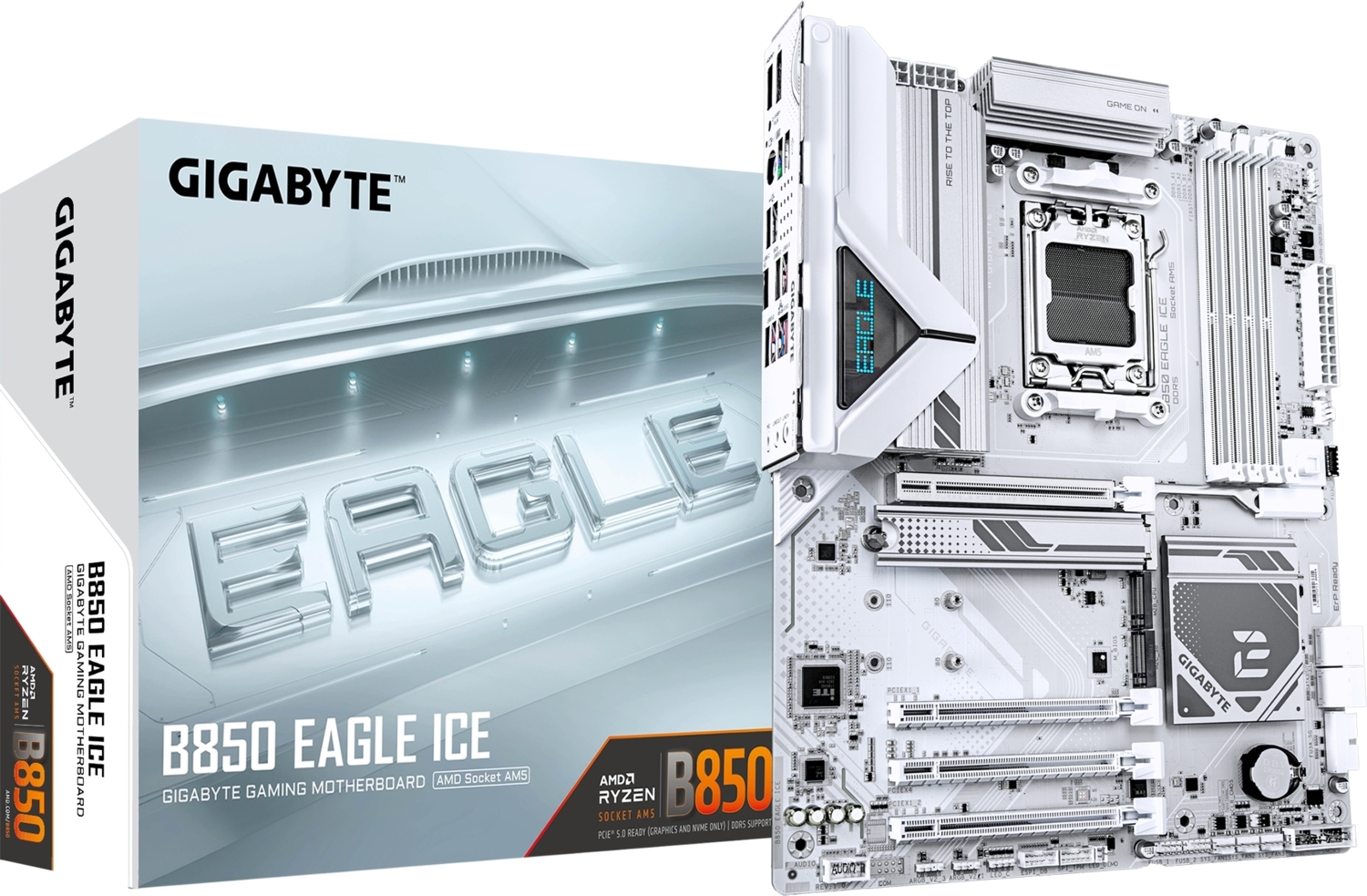 Материнская плата GIGABYTE AMD B850 SAM5 ATX (B850_EAGLE_ICE)