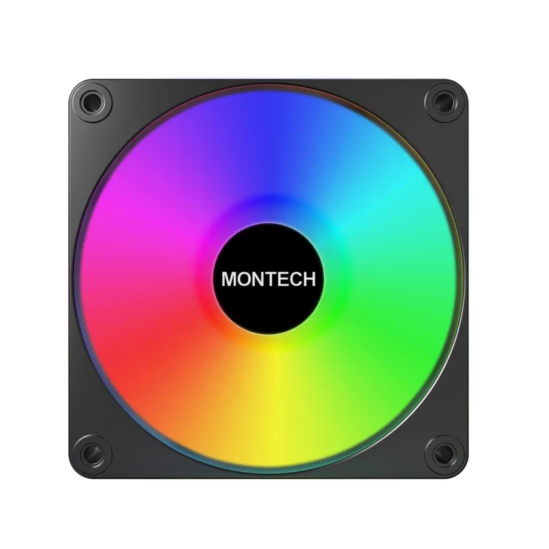 Корпусный вентилятор MONTECH 120MM (GF120 V2 ARGB PWM (B) ) фото