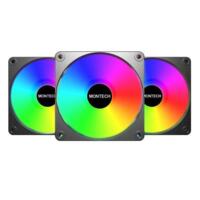 Набор из трех вентиляторов для корпуса 120MM (GF120 V2 ARGB PWM 3I1(B) )