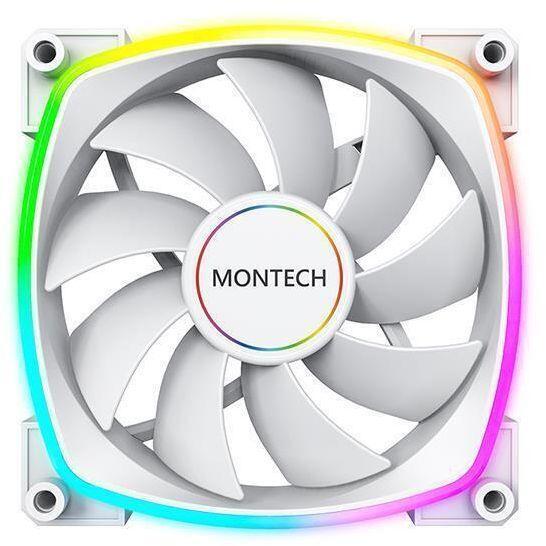 Корпусный вентилятор MONTECH 140MM (AX140 PWM WHITE) фото 1