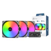 Набор из трех вентиляторов для корпуса 120MM (E28 ARGB 3 PACK (B))