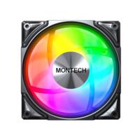 Корпусный вентилятор MONTECH 120MM (METAL PRO 12 ARGB PWM BLACK)