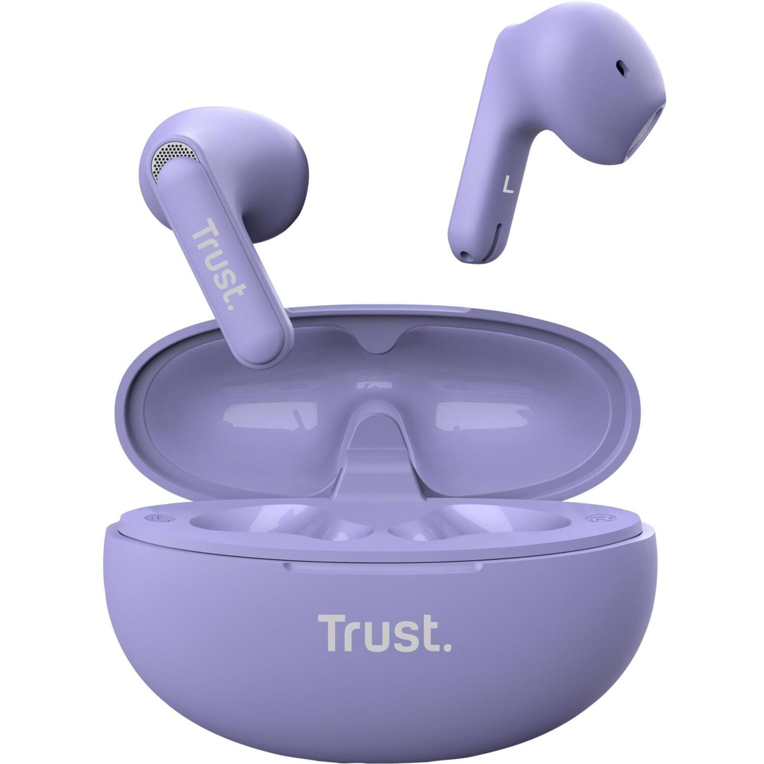 Навушники TWS Trust Yavi Earphones Purple (25299_TRUST)