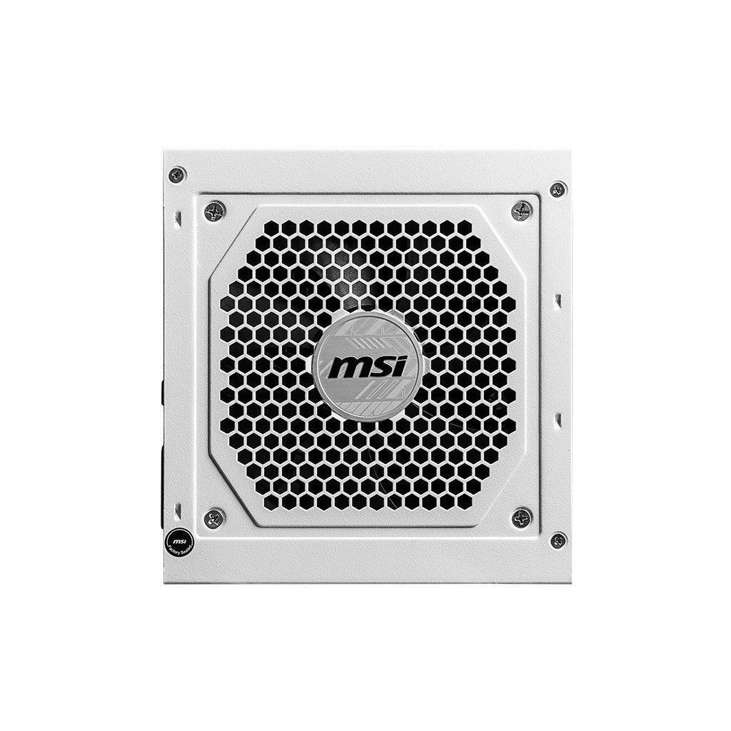 Блок живлення MSI ATX 850W MAG A850GL PCIE5 WHITE (MAG A850GL PCIE5 WHITE)фото1