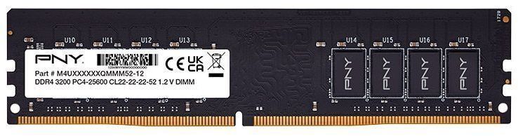 Память для ПК PNY DDR4 8GB 3200 MHz (MD8GSD43200-SI) фото1