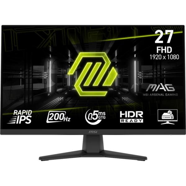 

Монитор 27" MSI MAG 272F (9S6-3CE51T-008)
