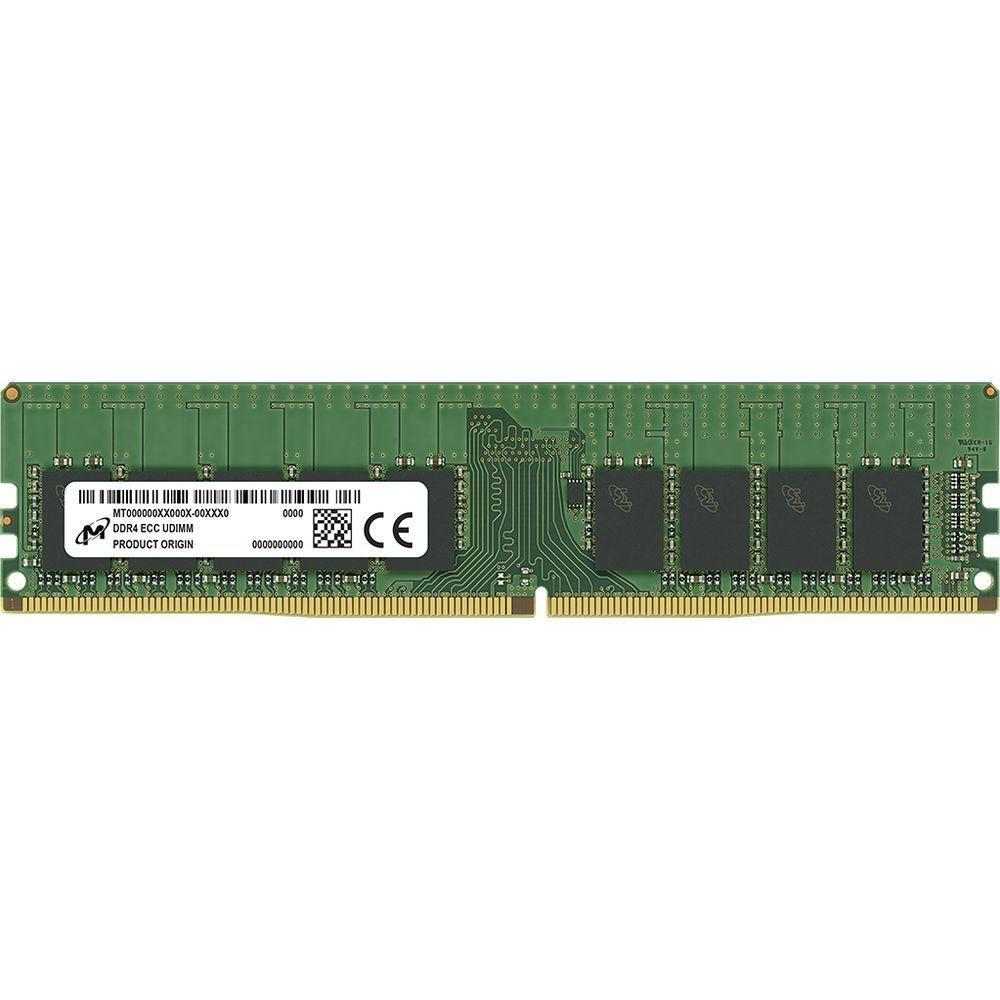 Память сервера MICRON 32GB DDR4-3200 2Rx8 CL22 ECC UDIMM (MTA18ASF4G72AZ-3G2R) фото 1