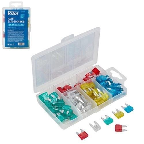 

Набор предохранителей VITOL 10А, 15А, 20А, 25А, 30А каждого по 20 шт (VT-101)