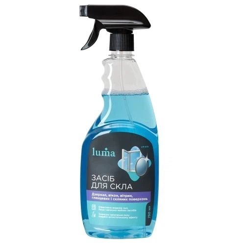 Засіб для чищення скла та дзеркал Luma 750млфото1