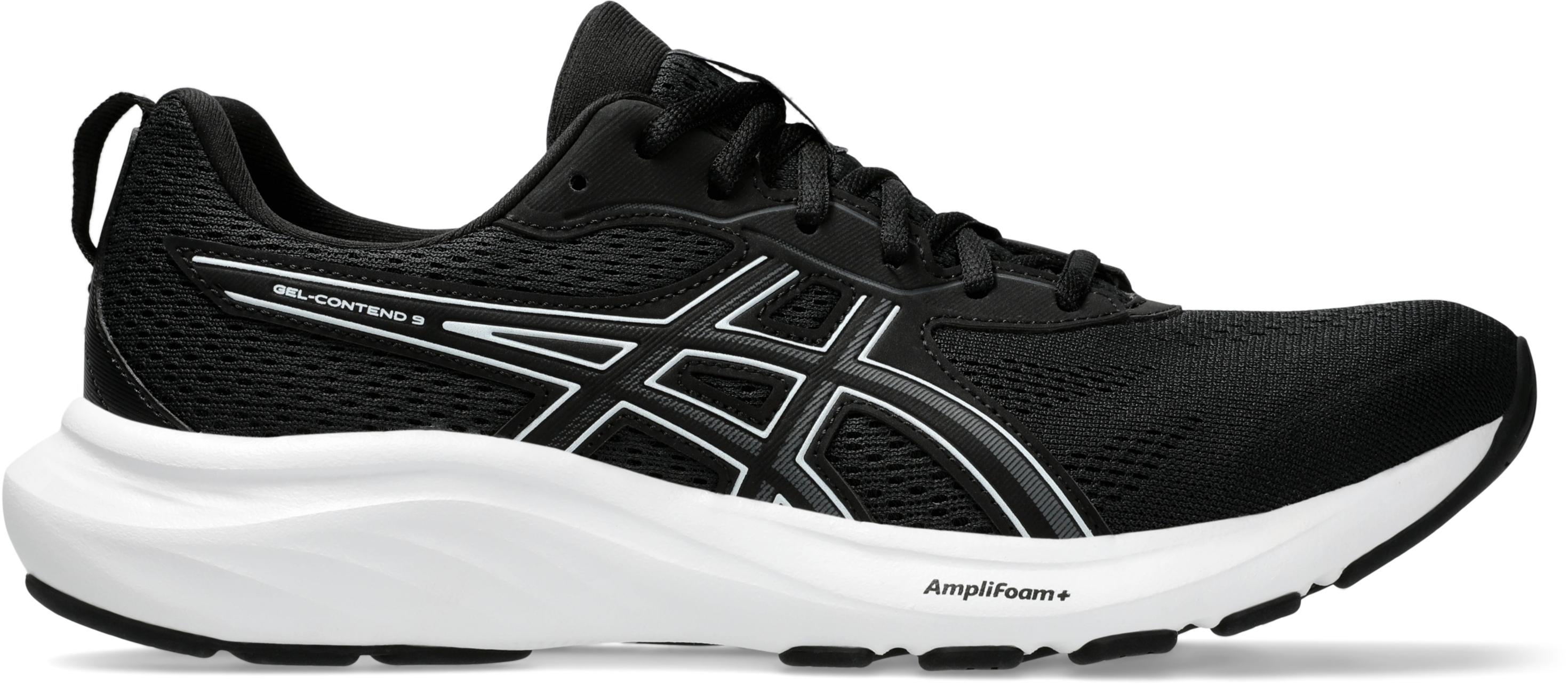 Кросівки для бігу чоловічі Asics Gel-Contend 9 1011B881-002 42 (8,5 US) чорні/біліфото2