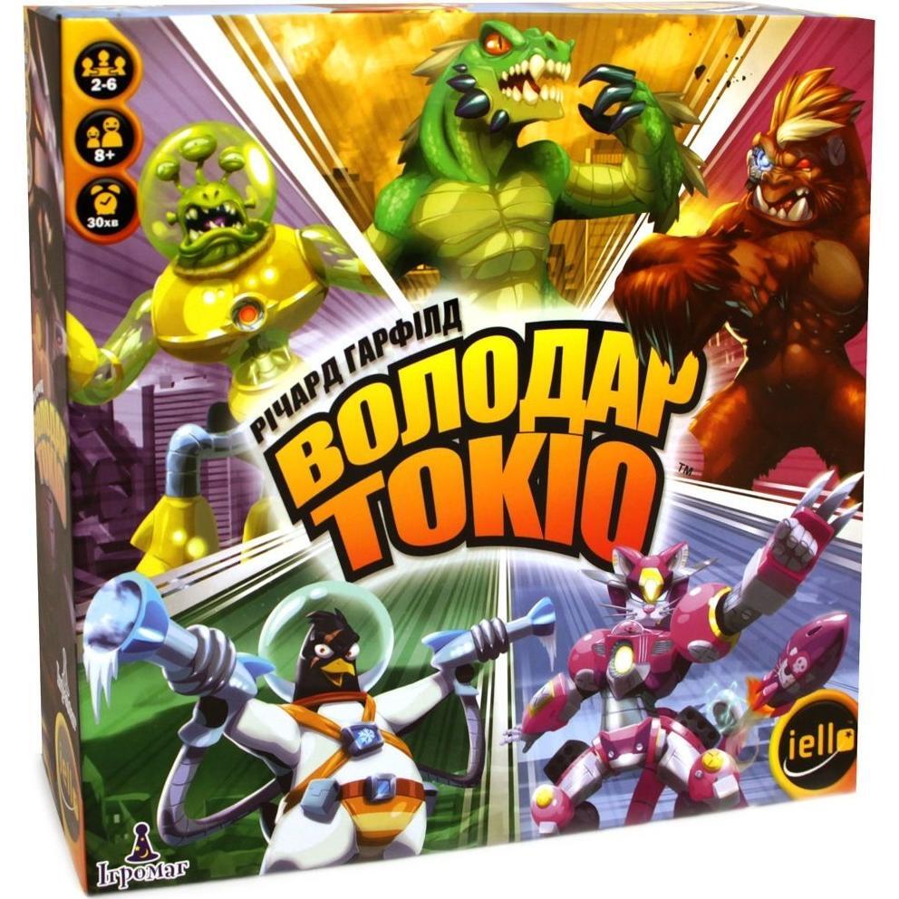 Настільна гра Володар Токіо (UA) / King of Tokyo (UA) (3760175515750)фото1