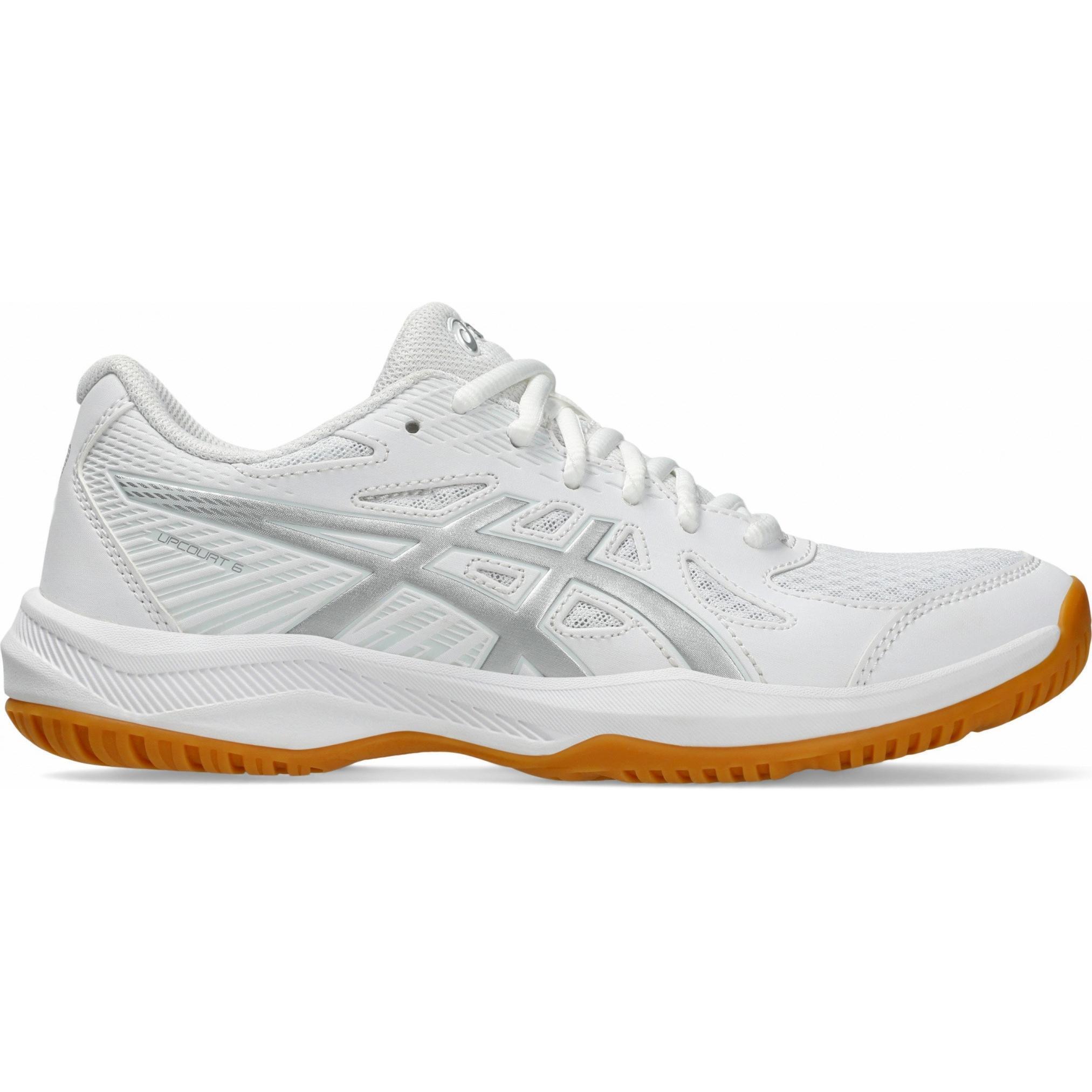 Кросівки для волейболу жіночі Asics Upcourt 6 1072A107-100 38 (7 US) білі фото1