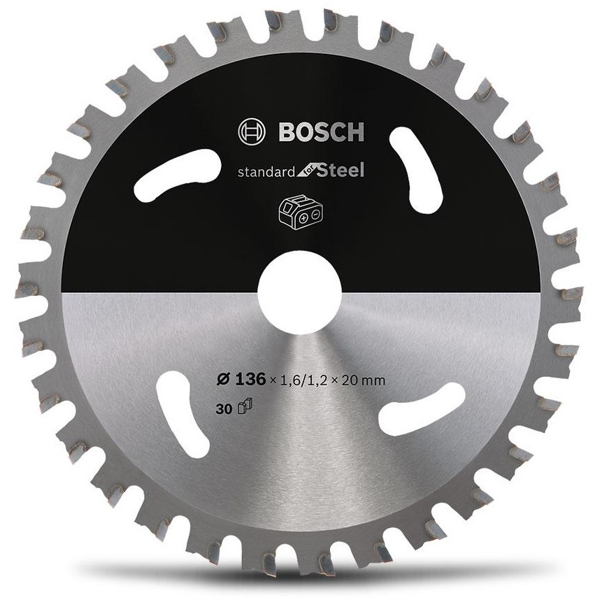 Диск пильный Bosch Standard for Steel 136x20мм (2.608.837.746) фото 