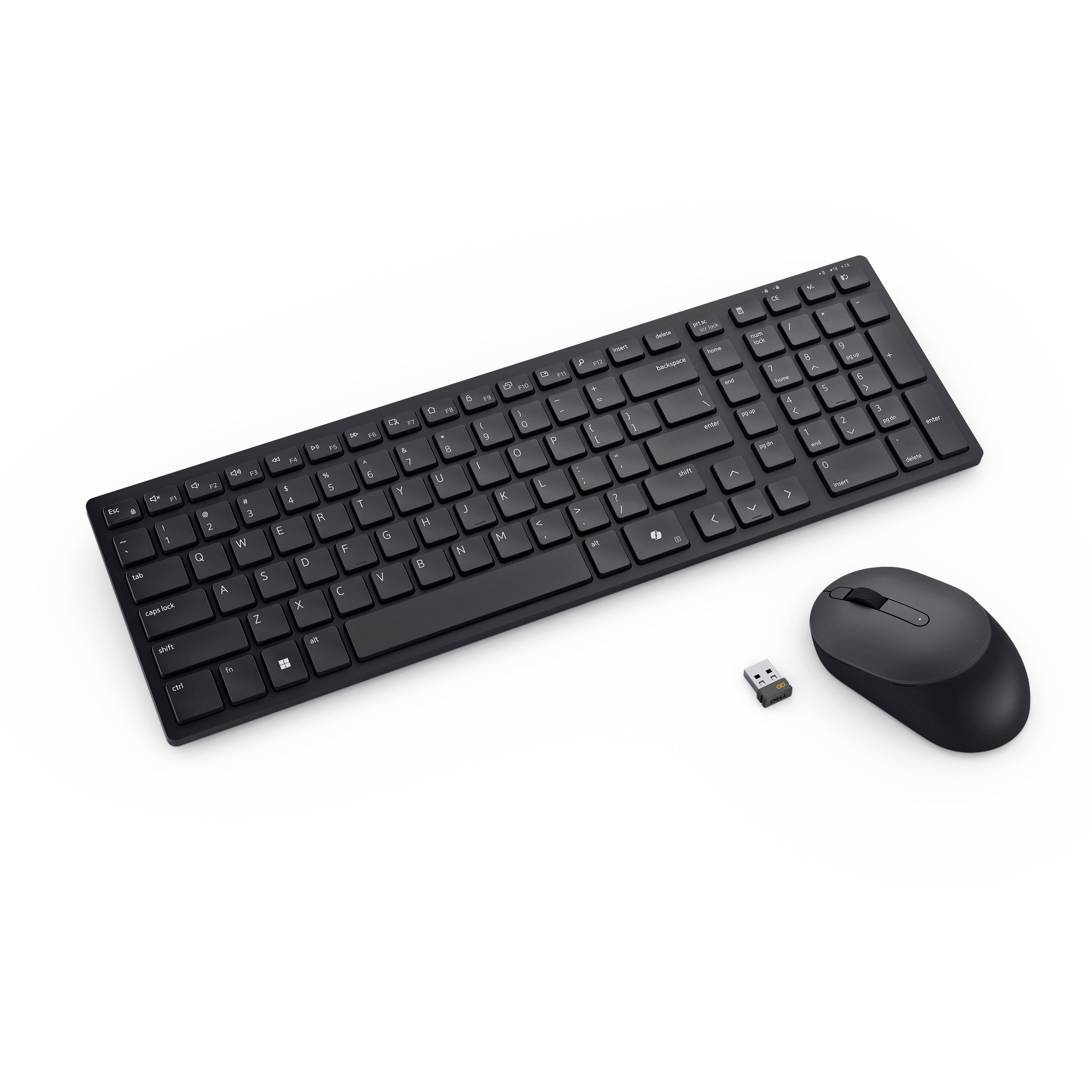 Комплект Dell Pro Compact Silent Keyboard and Mouse KM555 Ukrainian (580-BBWJ) фото 1