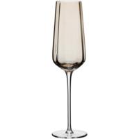 Набор бокалов для шампанского Ardesto Black Mars Altair 300мл, 2шт, золотистый (AR2629GW)