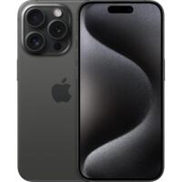Смартфон Refurbished Apple iPhone 15 Pro 256Gb Black Titanium (Гарний стан, B)