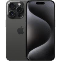 Смартфон Refurbished Apple iPhone 15 Pro 128Gb Black Titanium (Гарний стан, B)