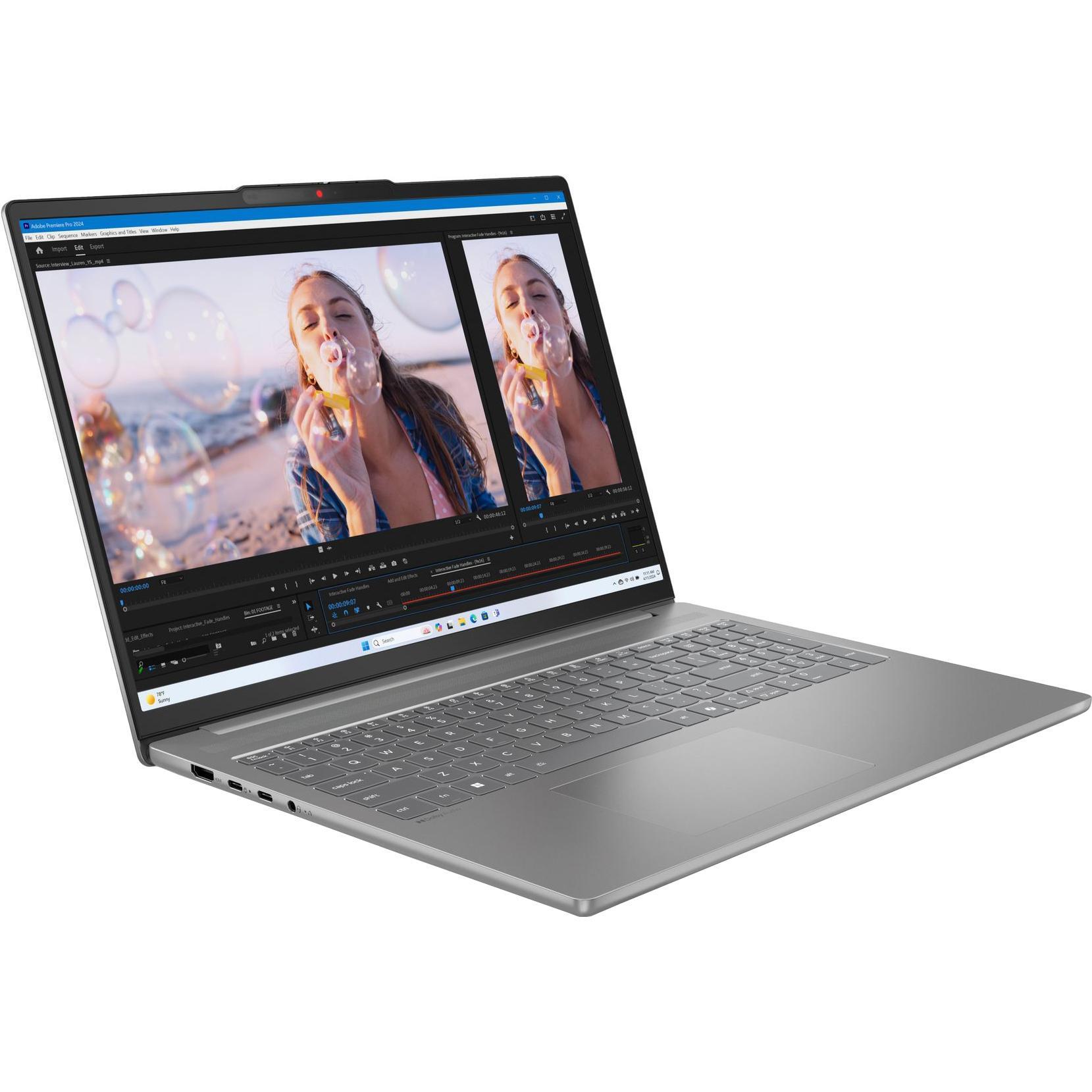 Ноутбук LENOVO IdeaPad Slim 5 16IRH10R Luna Grey (83J1006FRA)фото1