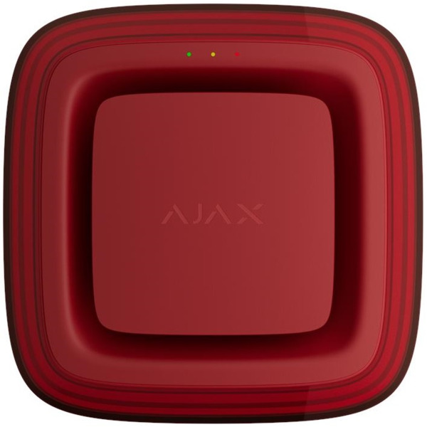 

Пожарный светозвуковой датчик Ajax EN54 FireProtect VAD Sounder red, Jeweller (000057174)