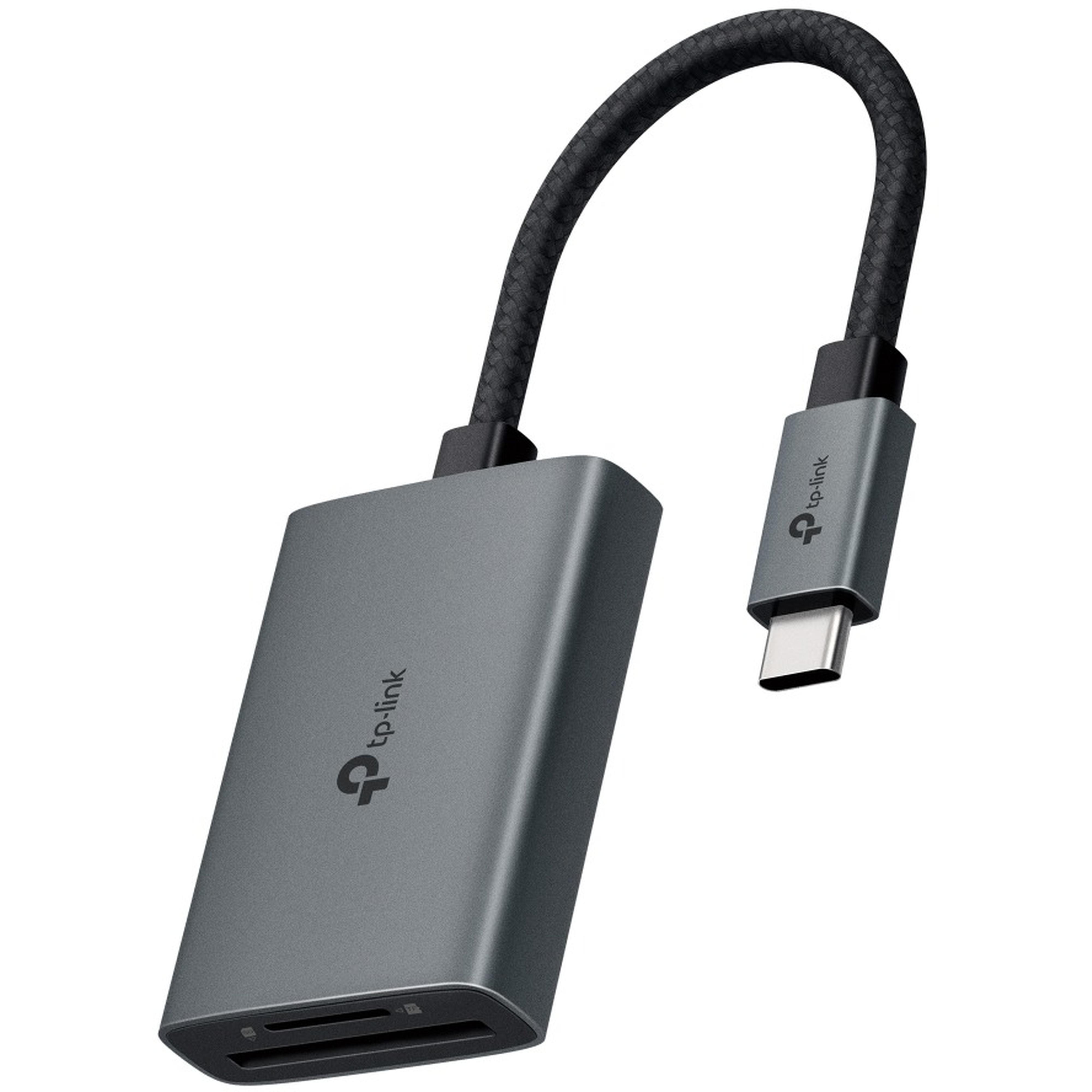 Кардридер TP-Link UA430C 1xSD, 1x-microSD, USB TypeC фото 1