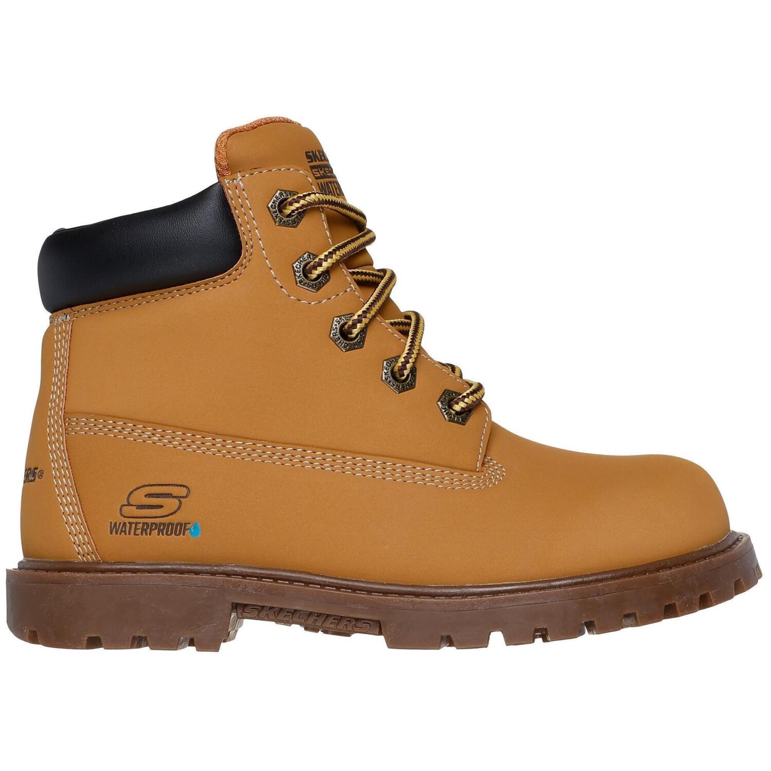 Ботинки для мальчика Skechers Power Reach 405655L WTN 36 (4 US) коричневые