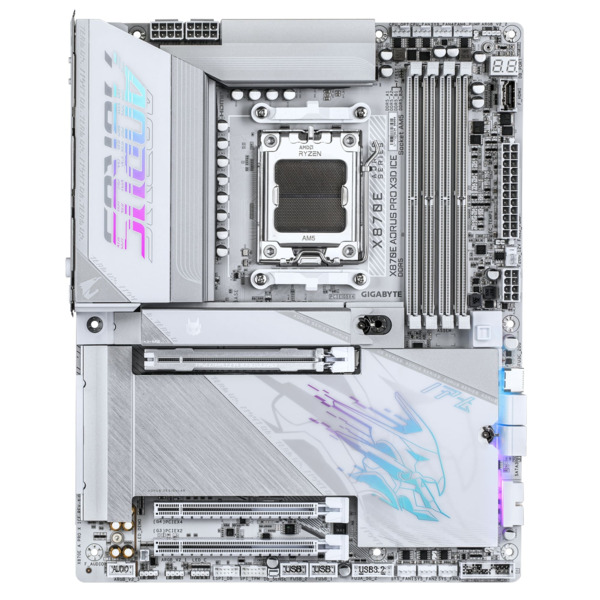 

Материнская плата GIGABYTE X870E A PRO X3D ICE X870 (X870E_A_PRO_X_ICE)