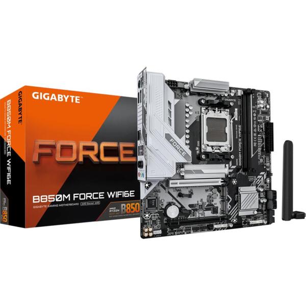 

Материнская плата GIGABYTE B850M FORCE WF6E B850 (B850M_FORCE_WF6E)