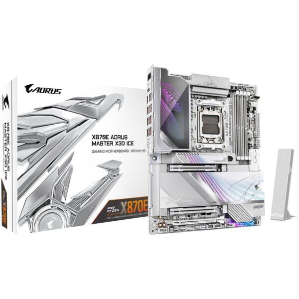 Материнская плата GIGABYTE X870E A MASTER X3D ICE (X870E_A_MASTER_X_ICE)