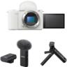 Фотоаппарат SONY ZV-E10 II body White Creator Kit (ZVE10M2W_СrKit)