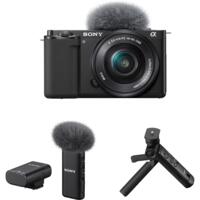 Фотоаппарат SONY ZV-E10 + 16-50 Black Creator Kit (ZVE10LB_СrKit)