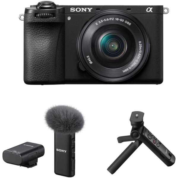 

Фотоаппарат SONY Alpha a6400 + 16-50 Black Creator Kit (ILCE6400LB_СrKit)