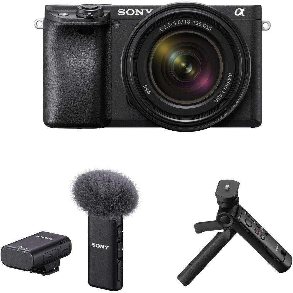 Фотоаппарат SONY Alpha a6400 + E 18-135 OSS Creator Kit (ILCE6400MB_СrKit) фото 1