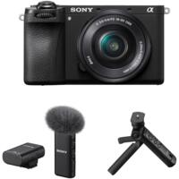 Фотоаппарат SONY Alpha a6700 + 16-50 Black Creator Kit (ILCE6700LB_СrKit)