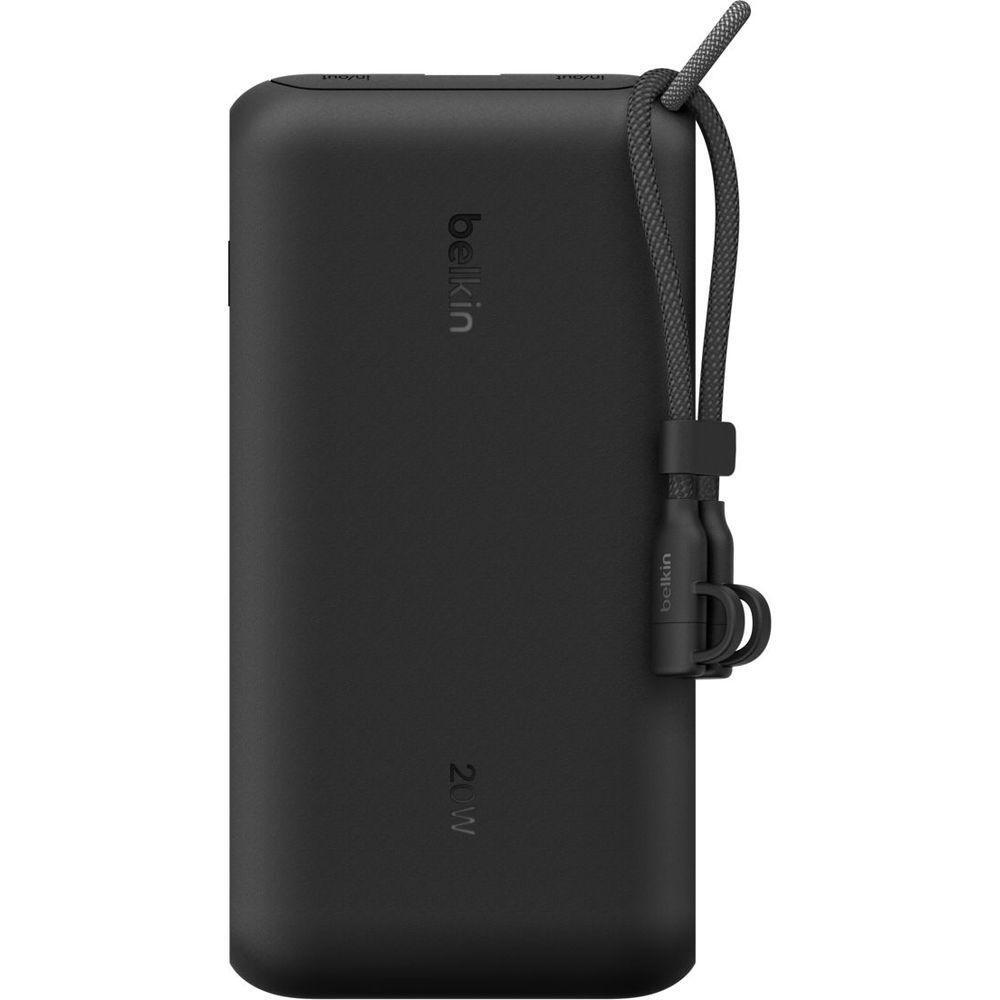 Портативний акумулятор Belkin 20000mAh, 20W PD USB-C Black (BPB028HQBK)фото1