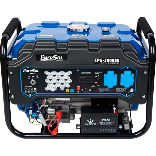 

Генератор бензиновый EnerSol EPG-3000SE, 230В, 3кВт (EPG-3000SE)