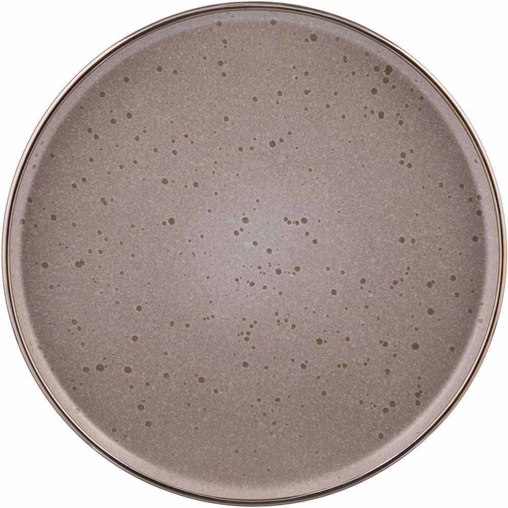 Тарілка обідня ARDESTO Fasano, 26см, коричневий (AR0426GB)фото