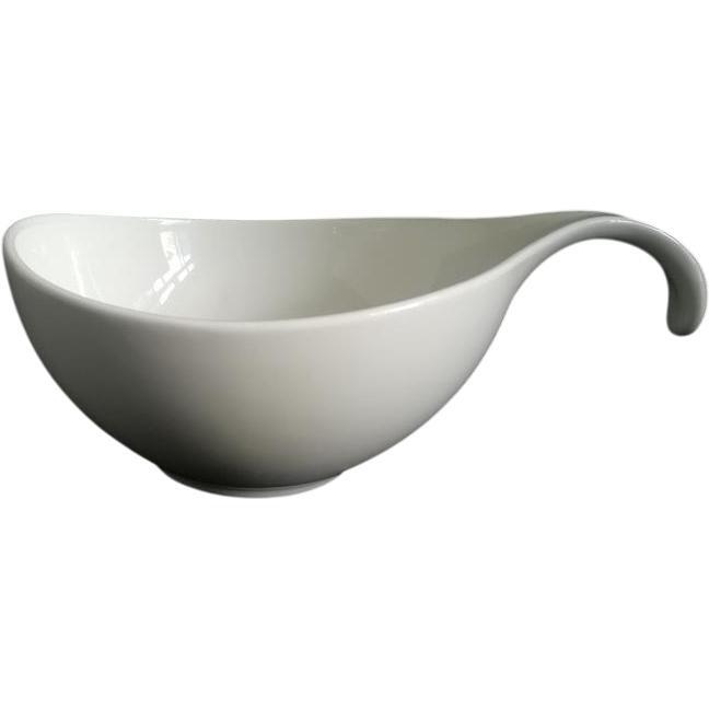 Салатник з ручкою Ardesto, 360мл, білий (AR3745)фото1