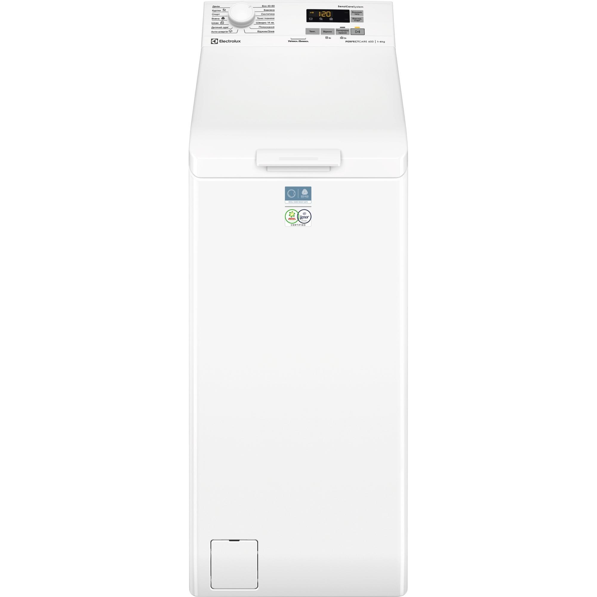 Вертикальна пральна машина Electrolux EW6T506Uфото1