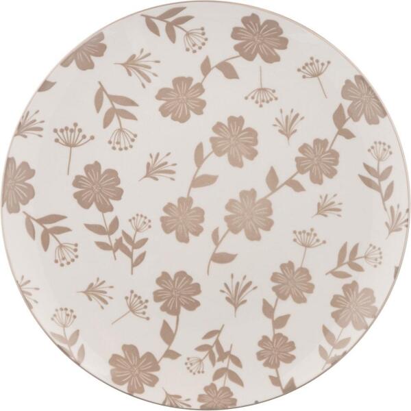 

Тарелка обеденная ARDESTO Ravenna, 26.8см, бежевый (AR1327R)