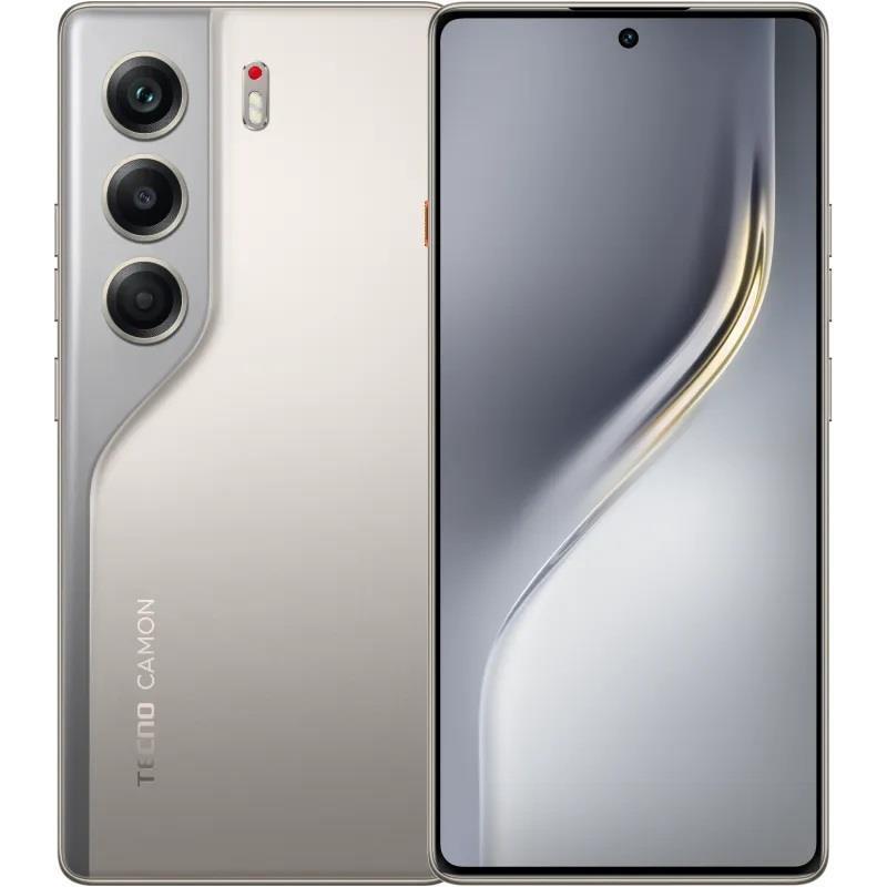 Смартфон TECNO Camon 40 (CM5) 8/128Gb Sandy Titanium (4894947100109)фото1