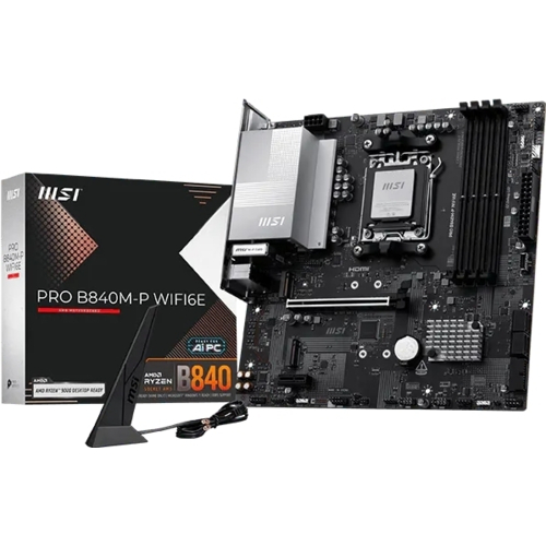Материнcкая плата MSI PRO B840M-P WIFI6E (911-7E77-002)