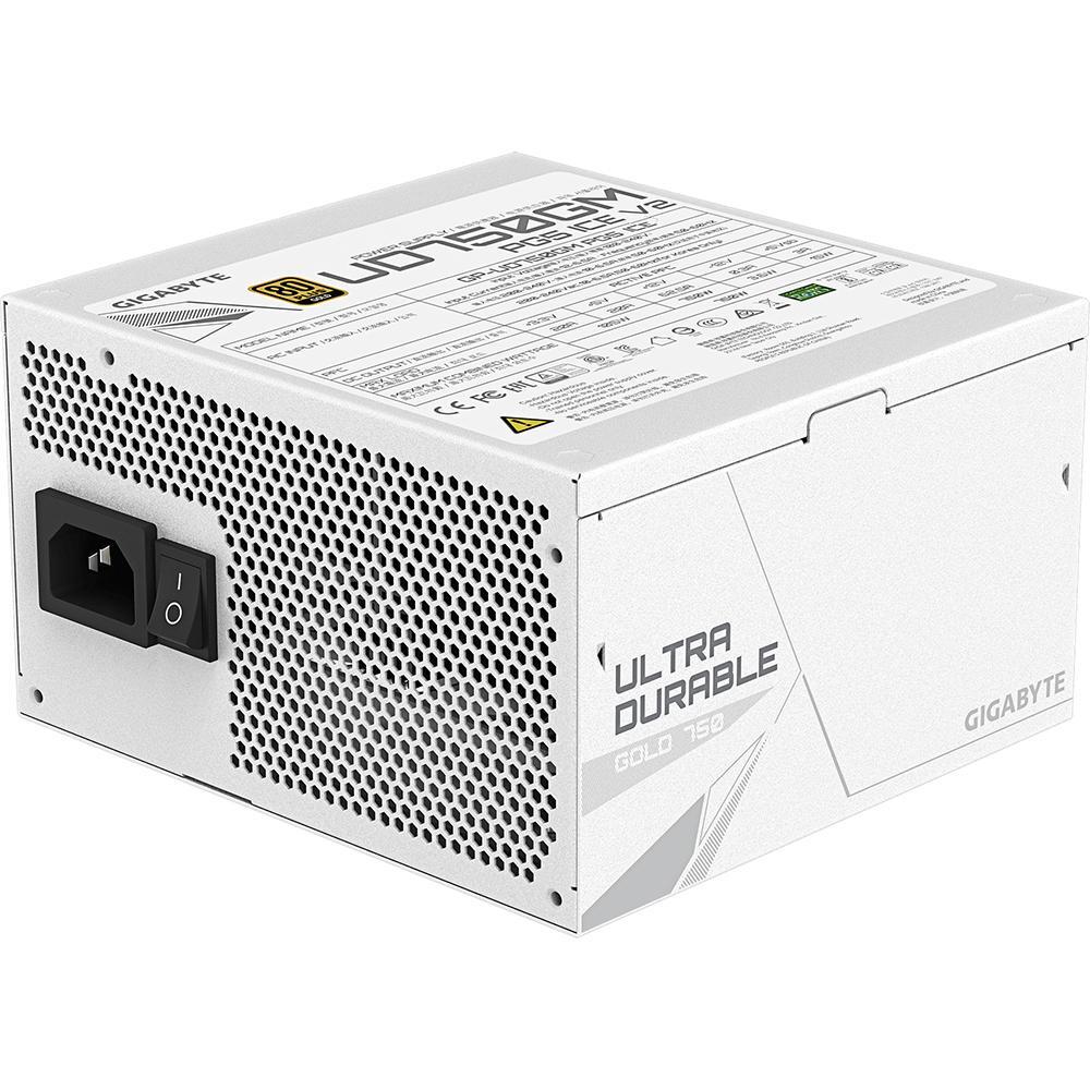 Блок питания GIGABYTE 750W GP-UD750GM PG5 ICE (GP-UD750GM PG5 ICE) фото 1