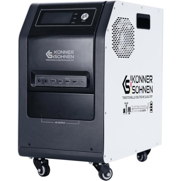 

Портативная электростанция Konner&Sohnen KS 3000PS, 3000Вт (KS3000PS-NEW)