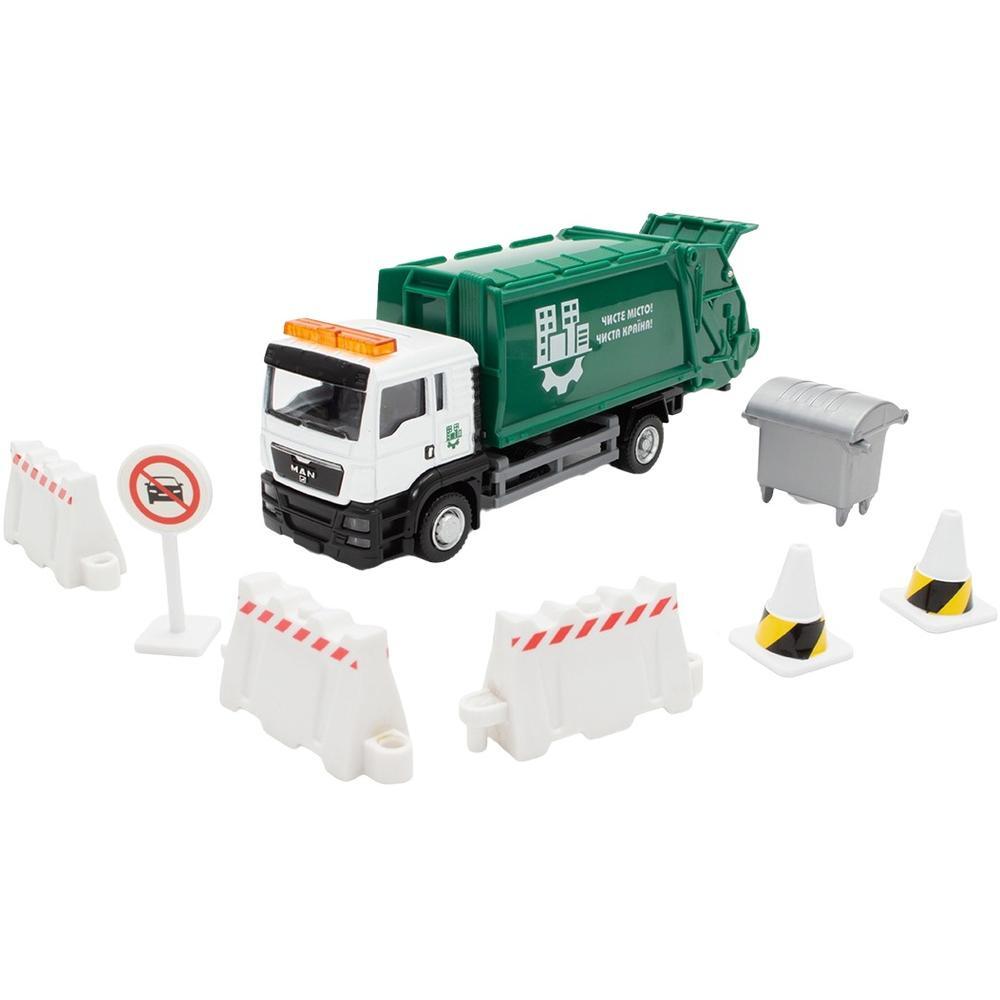 Ігровий набір – Сміттєвоз МAN (з аксесуарами) (250431U)фото1