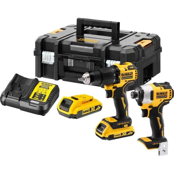 

Набор аккумуляторных инструментов DeWalt 18В XR (DCK2062D2T)