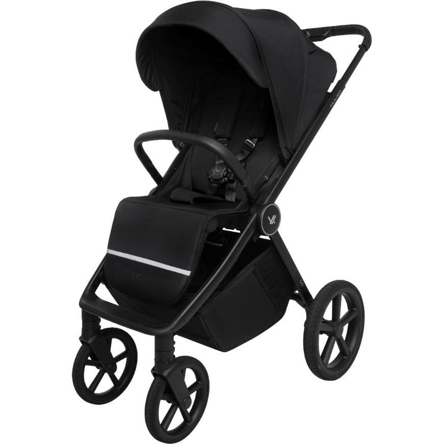 Прогулянкова коляска Muuvo Go Black (MGO-W-BLACK)фото1