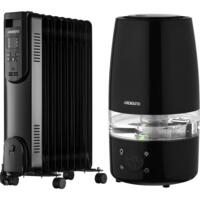 Комплект Масляний радіатор Ardesto OFH-E09X2+ Зволожувач повітря Ardesto USH-H-4B