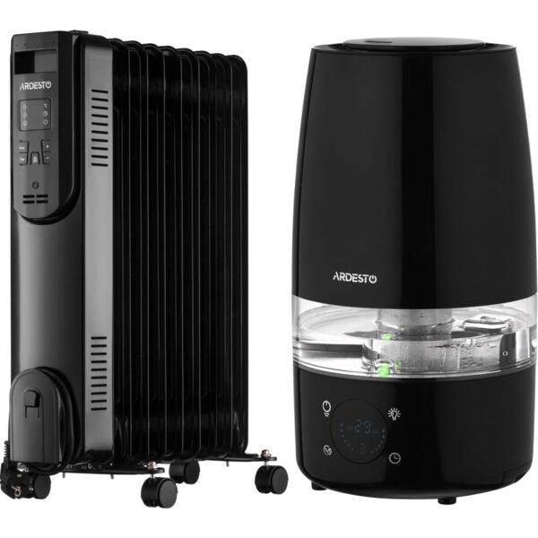 

Комплект Масляный радиатор ARDESTO OFH-E09X2 + Увлажнитель воздуха ARDESTO USH-H-4B